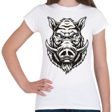 PRINTFASHION Vadisznó - Női póló - Fehér női póló