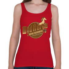 PRINTFASHION Vadló - Női atléta - Cseresznyepiros női trikó