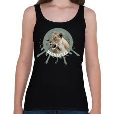 PRINTFASHION VADMACSKA - Női atléta - Fekete