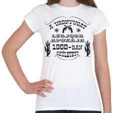 PRINTFASHION Vadnyugat legjobb apukája - Évszámmal - Női póló - Fehér női póló