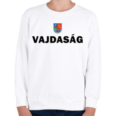 PRINTFASHION Vajdaság - Gyerek pulóver - Fehér