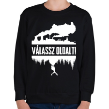 PRINTFASHION Válassz! - Gyerek pulóver - Fekete gyerek pulóver, kardigán