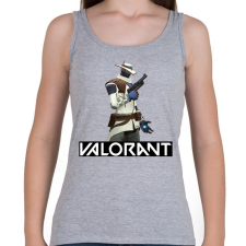 PRINTFASHION Valorant Cypher - Női atléta - Sport szürke női trikó