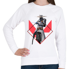 PRINTFASHION Valorant Cypher - Női pulóver - Fehér
