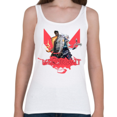 PRINTFASHION Valorant - Női atléta - Fehér