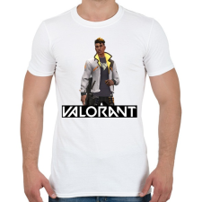 PRINTFASHION Valorant Phoenix - Férfi póló - Fehér férfi póló