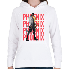 PRINTFASHION Valorant Phoenix - Női kapucnis pulóver - Fehér