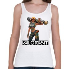 PRINTFASHION Valorant Raze - Női atléta - Fehér női trikó
