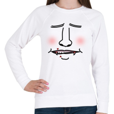PRINTFASHION vampír2 - Női pulóver - Fehér