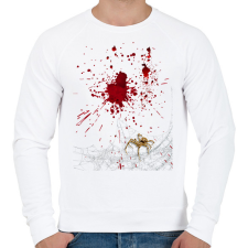 PRINTFASHION Vámpír jelmez - Férfi pulóver - Fehér férfi pulóver, kardigán