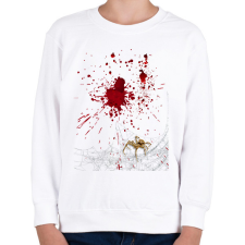 PRINTFASHION Vámpír jelmez - Gyerek pulóver - Fehér gyerek pulóver, kardigán