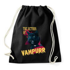 PRINTFASHION Vampurr - Sportzsák, Tornazsák - Fekete tornazsák