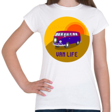 PRINTFASHION Van life 3 - Női póló - Fehér női póló