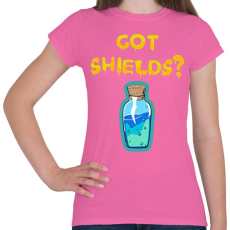 PRINTFASHION Van Shielded?  - Női póló - Rózsaszín