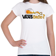 PRINTFASHION Vansöröd? - Női póló - Fehér női póló