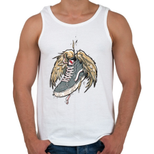 PRINTFASHION vanspng - Férfi atléta - Fehér atléta, trikó