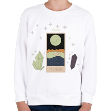 PRINTFASHION Varázs kártya - Gyerek pulóver - Fehér gyerek pulóver, kardigán