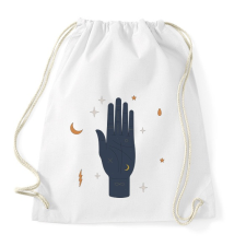PRINTFASHION Varázs kéz - Sportzsák, Tornazsák - Fehér tornazsák