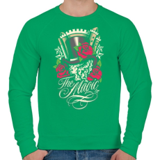 PRINTFASHION Varázslat - Férfi pulóver - Zöld
