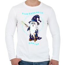 PRINTFASHION Varázslatos napot! - Férfi hosszú ujjú póló - Fehér férfi póló