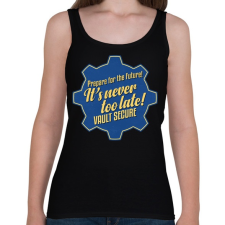 PRINTFASHION Vault Secure - Női atléta - Fekete női trikó