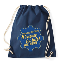 PRINTFASHION Vault Secure - Sportzsák, Tornazsák - Sötétkék tornazsák