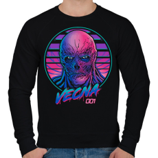 PRINTFASHION Vecna - Férfi pulóver - Fekete