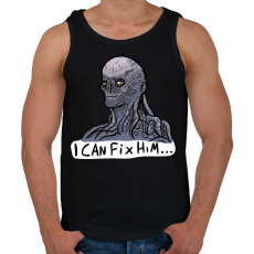 PRINTFASHION Vecna megjavít - Férfi atléta - Fekete