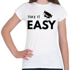 PRINTFASHION vedd lazán - Női póló - Fehér