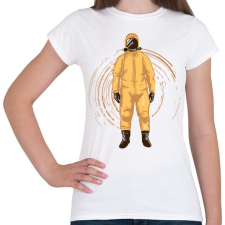 PRINTFASHION Védőfelszerelés - Női póló - Fehér női póló