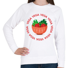 PRINTFASHION Vega tál - Női pulóver - Fehér női pulóver, kardigán