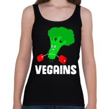 PRINTFASHION Vegans - Női atléta - Fekete női trikó