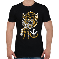 PRINTFASHION VEGETA 1 - Férfi póló - Fekete férfi póló