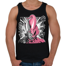 PRINTFASHION Vegeta Buu fusion - Férfi atléta - Fekete atléta, trikó