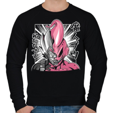 PRINTFASHION Vegeta Buu fusion - Férfi pulóver - Fekete férfi pulóver, kardigán