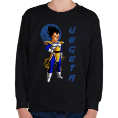 PRINTFASHION VEGETA - Gyerek pulóver - Fekete