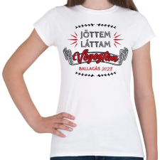 PRINTFASHION Végeztem - Dátummal - Női póló - Fehér női póló