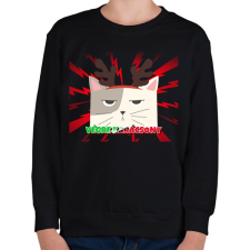 PRINTFASHION VÉGRE KARÁCSONY - Gyerek pulóver - Fekete gyerek pulóver, kardigán