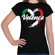 PRINTFASHION Velence - Női póló - Fekete női póló