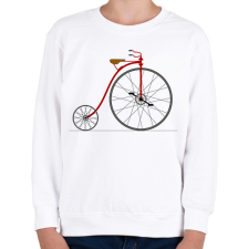 PRINTFASHION Velocipéd - Gyerek pulóver - Fehér gyerek pulóver, kardigán