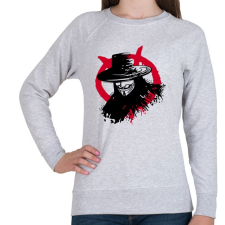 PRINTFASHION Vendetta - Női pulóver - Sport szürke női pulóver, kardigán