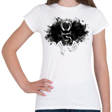 PRINTFASHION Venom - Női póló - Fehér női póló