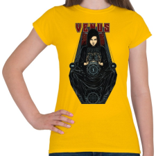 PRINTFASHION Vénusz - Női póló - Sárga női póló