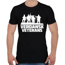PRINTFASHION Verdansk Veterans - Férfi póló - Fekete