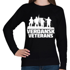 PRINTFASHION Verdansk Veterans - Női pulóver - Fekete női pulóver, kardigán