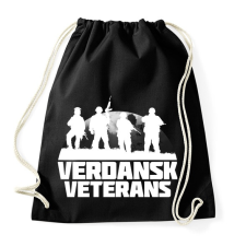 PRINTFASHION Verdansk Veterans - Sportzsák, Tornazsák - Fekete tornazsák