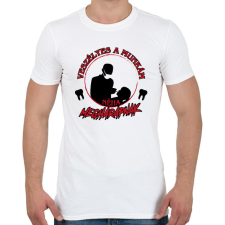 PRINTFASHION Veszélyes a munkám - Férfi póló - Fehér férfi póló