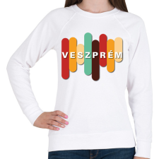 PRINTFASHION Veszprém - Színes - Női pulóver - Fehér női pulóver, kardigán