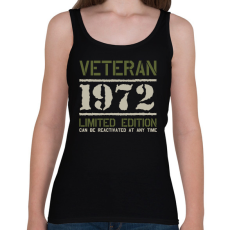 PRINTFASHION Veteran_1972 - Női atléta - Fekete