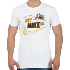 PRINTFASHION VetNIKEll - Férfi póló - Fehér